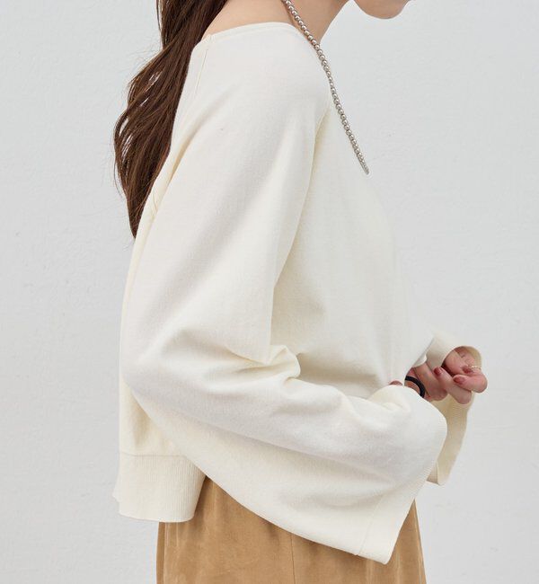  「クロップドルーズニット」|ニット・セーター|