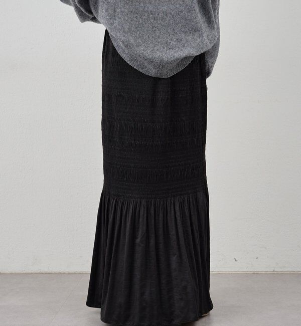  「プリーツマキシスカート」|スカート|