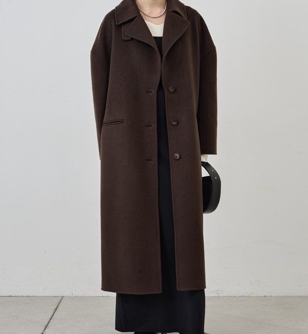  「ビッグカラーリバーロングコート」|その他|