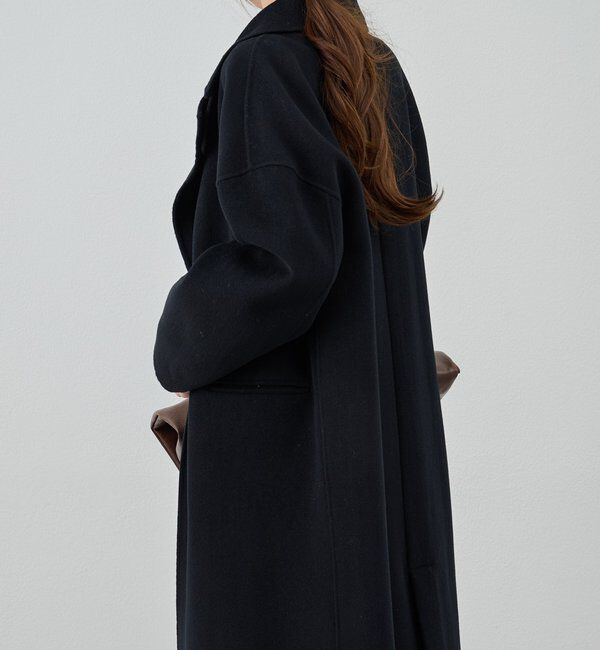  「ビッグカラーリバーロングコート」|その他|