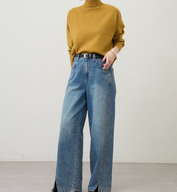  「総針ハイネックニット」|パーカー|