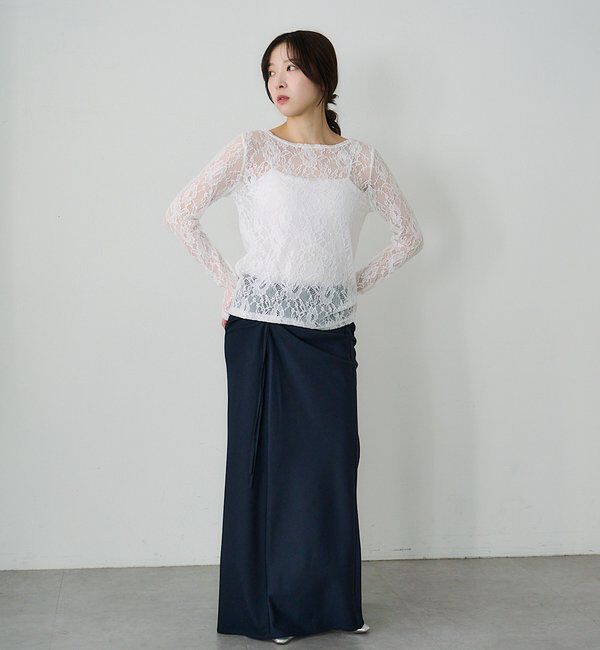  「レースプルオーバー」|Tシャツ・カットソー|