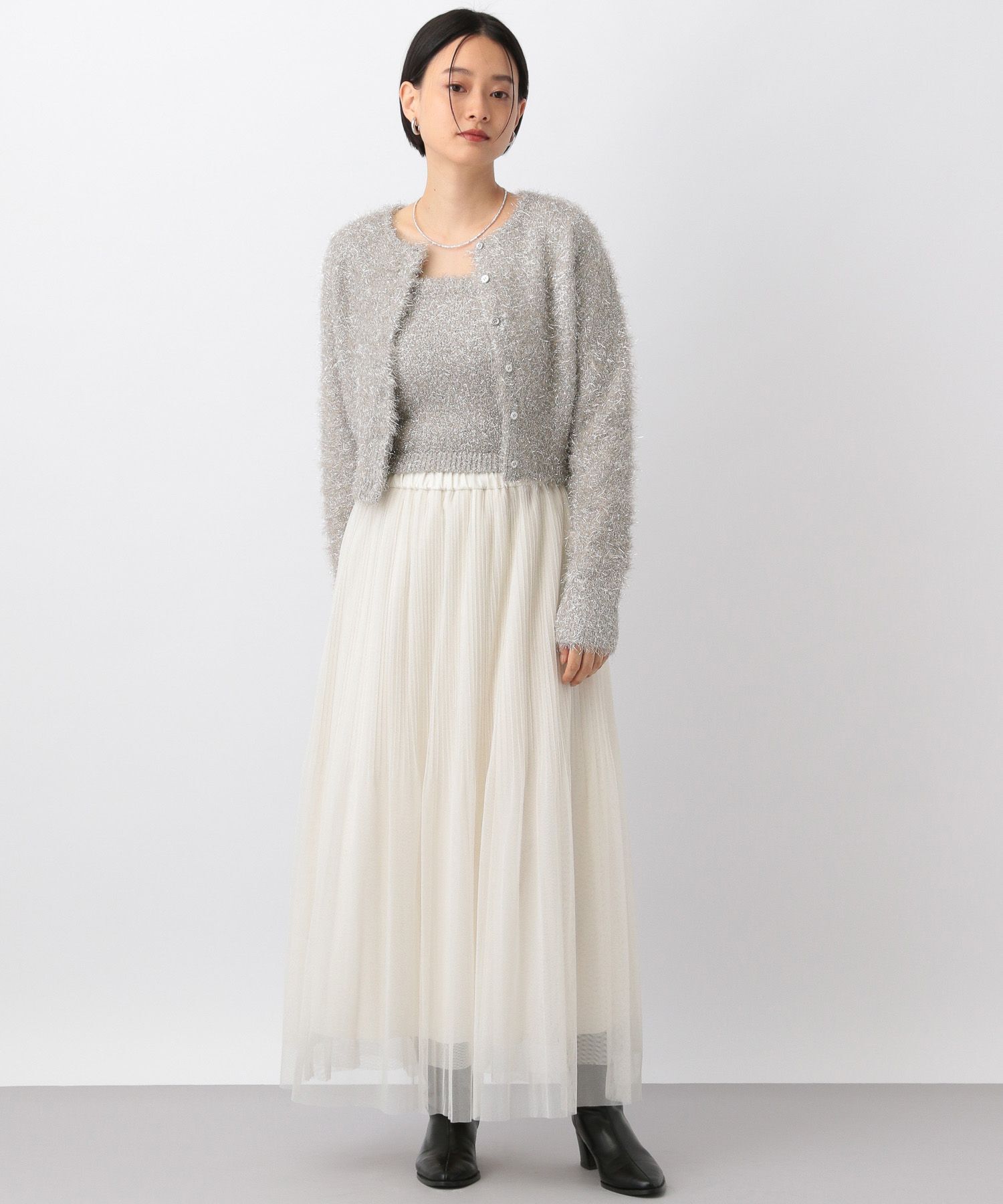 A part by 「キラキラニットアンサンブル」|ニット・セーター|