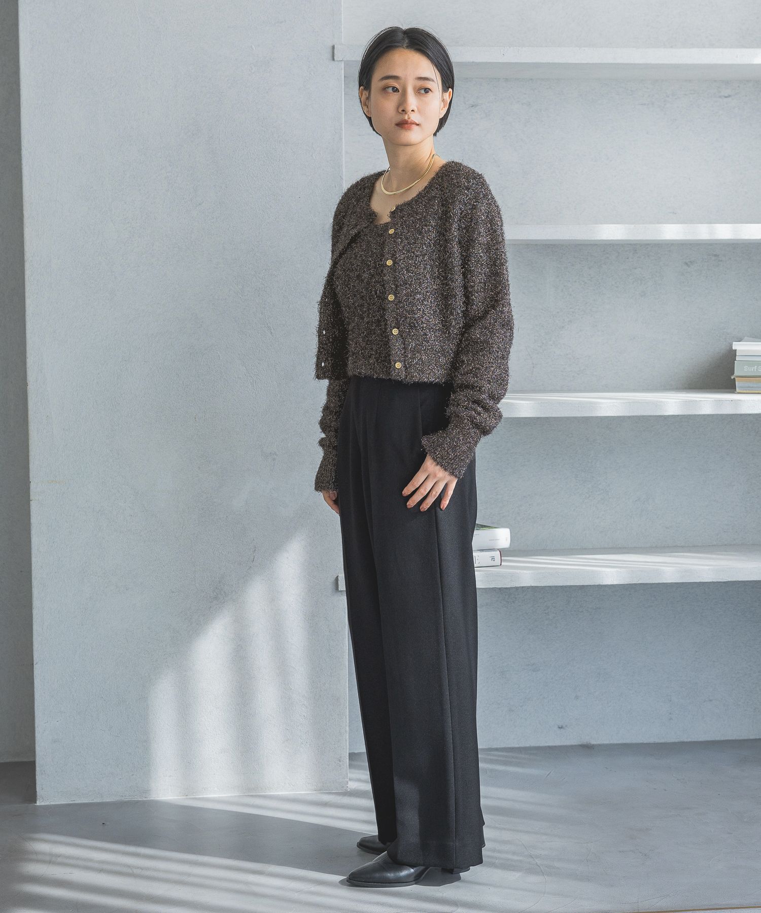 A part by 「キラキラニットアンサンブル」|ニット・セーター|