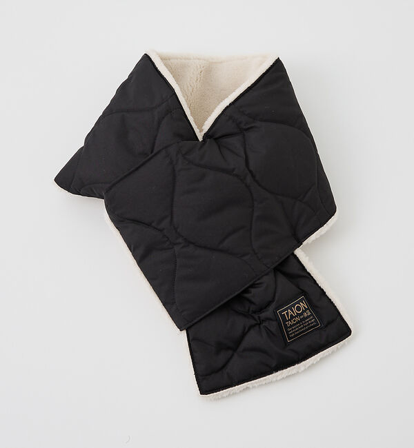 collex「【TAION】ミリタリー リバーシブル ダウンマフラー」|マフラー|