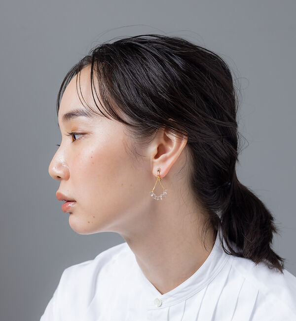 collex「【別注】【HARIO Lampwork Factory】イヤリング フラッタ」|ピアス|