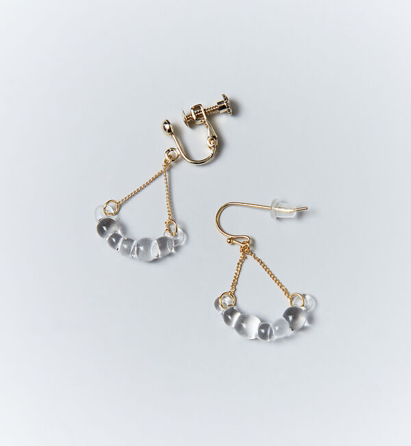 collex「【別注】【HARIO Lampwork Factory】イヤリング フラッタ」|ピアス|