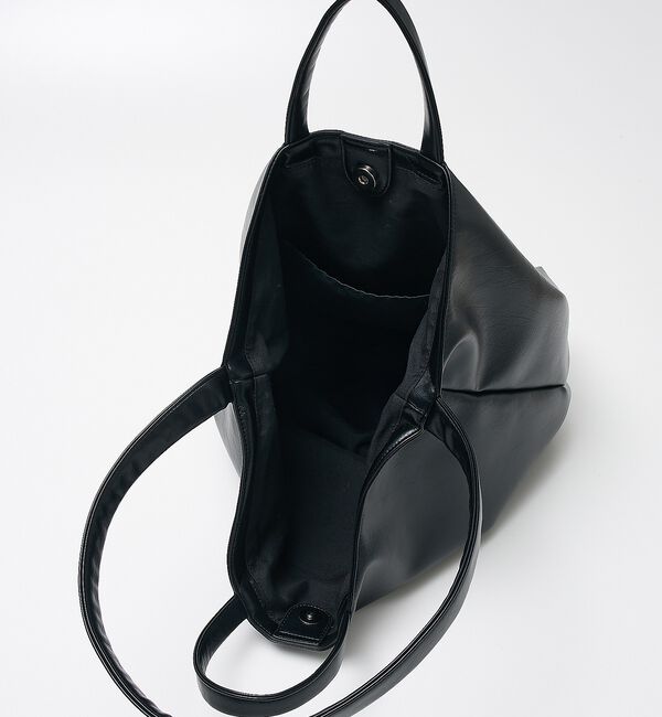 collex「2WAY底マチワイド レザーライクワンショルダーバッグ」|ショルダー・メッセンジャー|