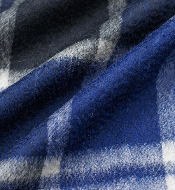 ABAHOUSE「【カシミヤ100％】チェック柄 マフラー 60&times;180」|マフラー|