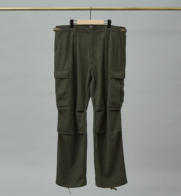 ABAHOUSE「【GUNG HO/ガンホー】bellow fatigue pant /ファティー」|カーゴ|カーキ