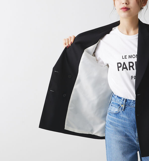 Rouge vif「【セットアップ対応】 ダブルジャケット」|テーラードジャケット|