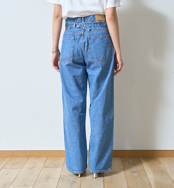 Rouge vif「【NEEDBY heritage/ニードバイヘリテージ】KOH ワイドストレート」|デニム|