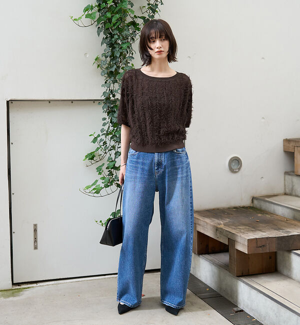 Rouge vif「【YAHKI /ヤーキ】SOFT W FACE　横長ショルダーバッグ」|ショルダー・メッセンジャー|