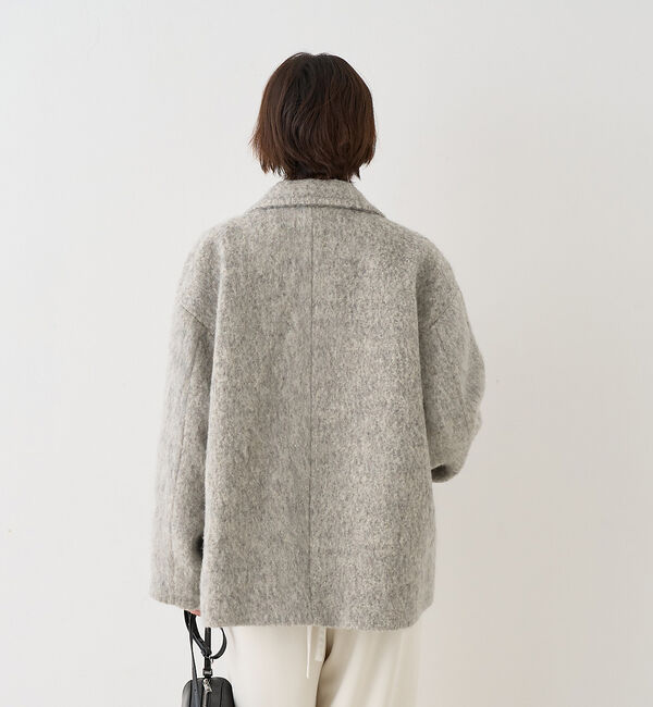 Rouge vif「【追加4】【一部店舗限定】ラメシャギースライバーPコート/ピーコート」|ピーコート|