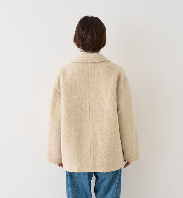 Rouge vif「【追加4】【一部店舗限定】ラメシャギースライバーPコート/ピーコート」|ピーコート|