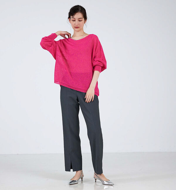 qualite「【大人気アイテム入荷】camifineニットプルオーバー」|ニット・セーター|