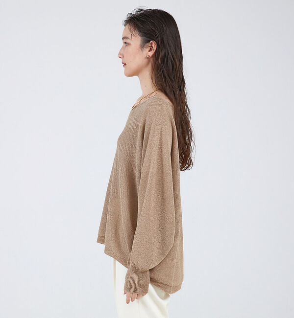 qualite「【大人気アイテム入荷】camifineニットプルオーバー」|ニット・セーター|