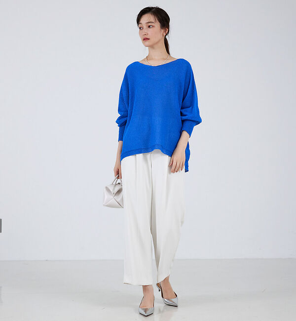 qualite「【大人気アイテム入荷】camifineニットプルオーバー」|ニット・セーター|