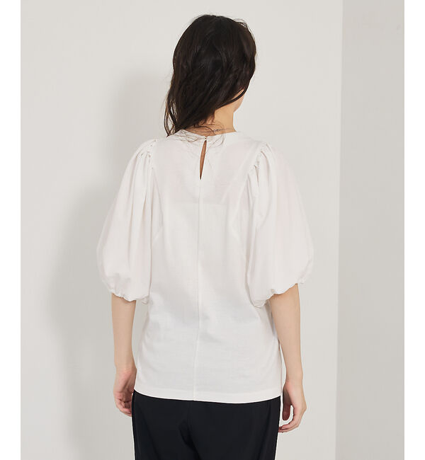 qualite「タフタスリーブプルオーバー」|Tシャツ・カットソー|