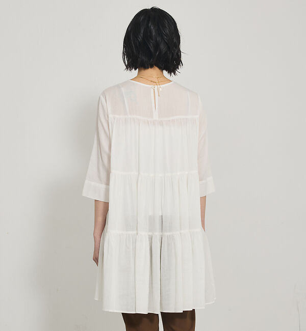 qualite「ティアードチュニック」|ワンピース|