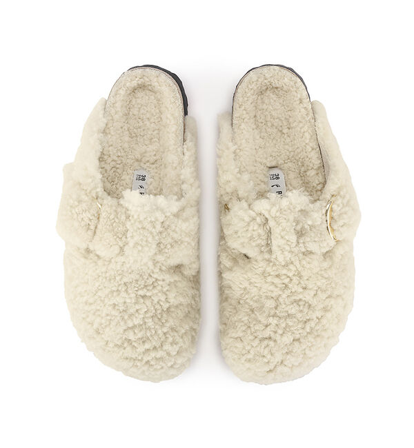AU BANNISTER「●BIRKENSTOCK BOSTON TEDDY　ファーサンダル」|サンダル|