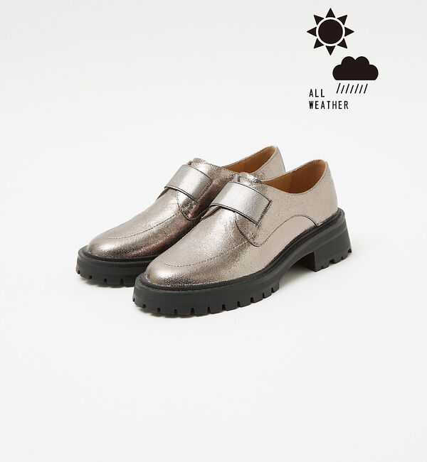 AU BANNISTER「フロントゴアシューズ」|その他|シルバー