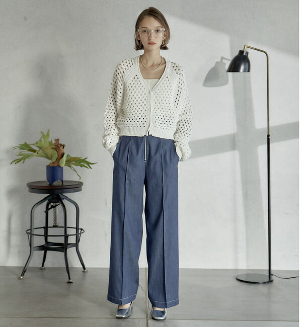 Soffitto「2WAYニットカーディガン」|カーディガン|