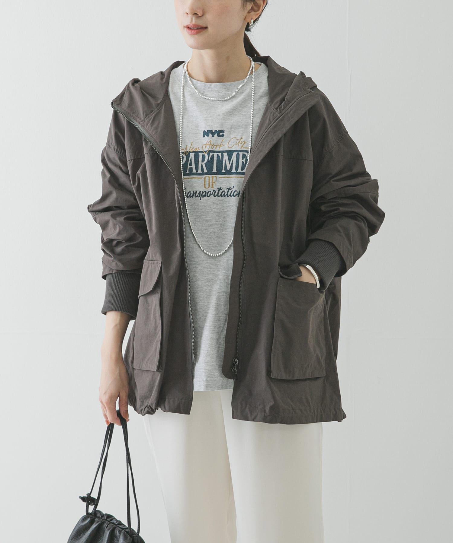 URBAN RESEARCH「コットンナイロンマウンテンパーカー」|アウトドア|