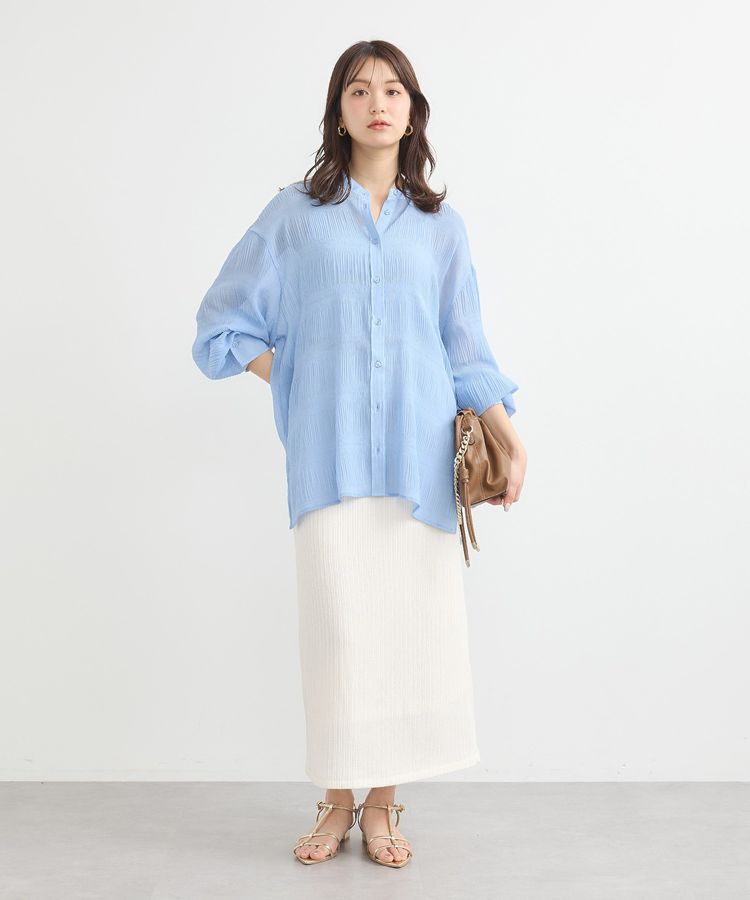 earth music&ecology「選べる丈カットナロースカート」|タイト|