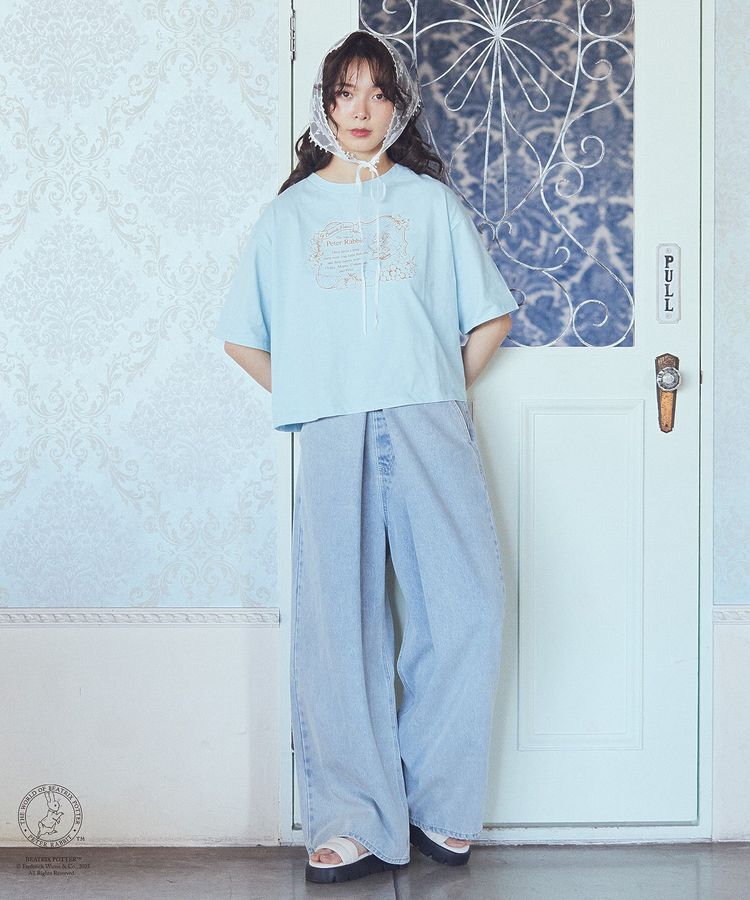 earth music&ecology「PeterRabbit(TM)/earth フルーツmixＴ」|Tシャツ・カットソー|