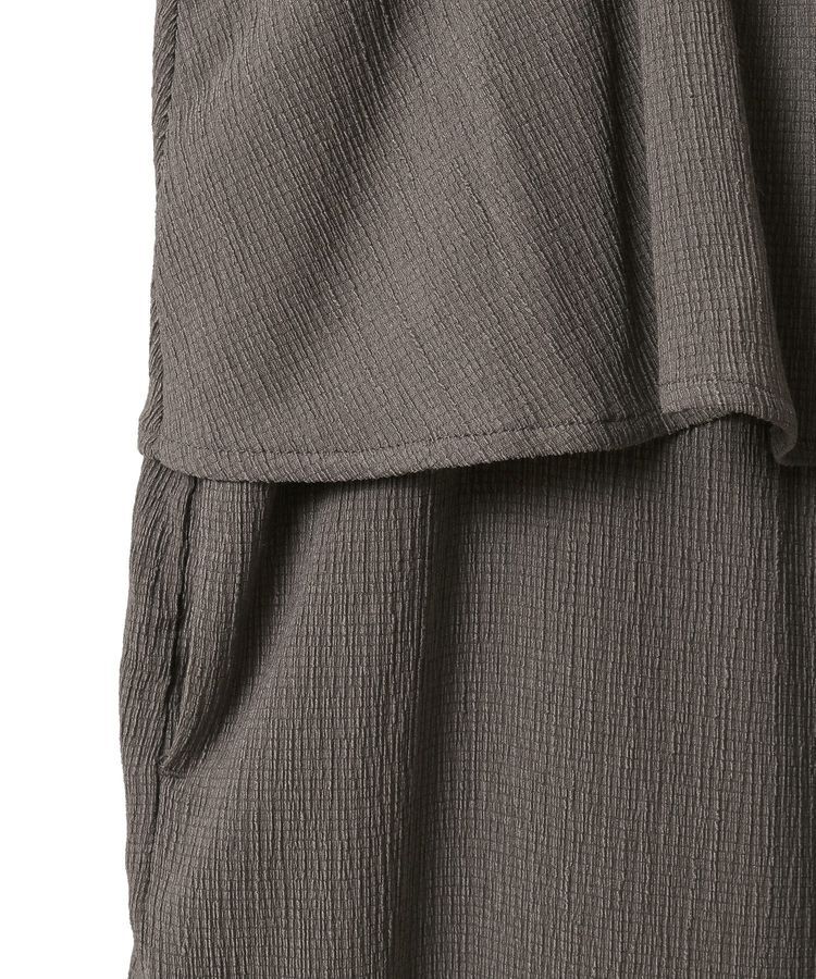 earth music&ecology「ペプラムロンパース」|オールインワン|