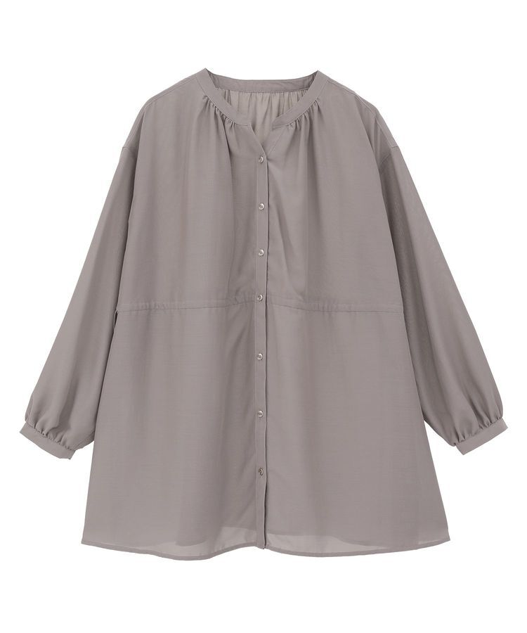 AMERICAN HOLIC「シアーウエストドロストロングシャツ/チュニック」|シャツ・ブラウス|