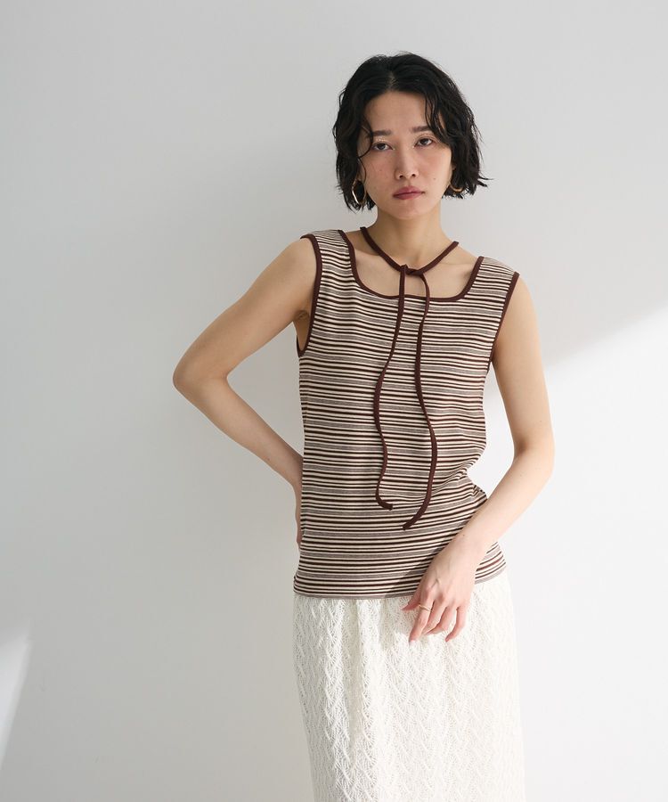 Green Parks「チョーカー付きタンクトップ」|インナー|