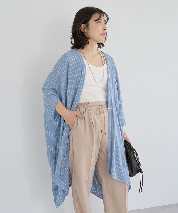 Green Parks「レーヨンクレープチュニック」|チュニック|