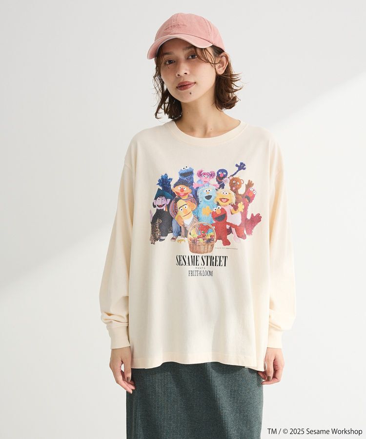 Green Parks「セサミストリートミーツフルーツオブザルーム ロンTEE」|Tシャツ・カットソー|