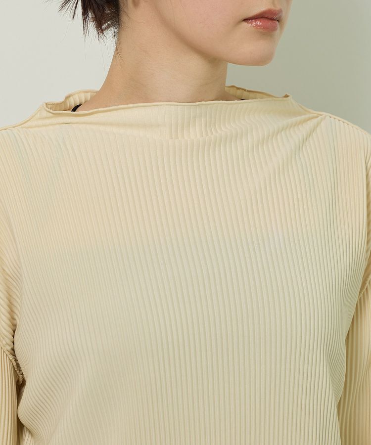 Green Parks「プリーツ袖配色プルオーバー」|Tシャツ・カットソー|