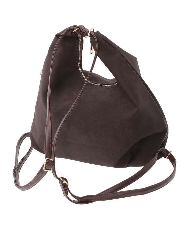 armonia「andmikka.マルチウェイスウェード調バック」|ショルダー・メッセンジャー|