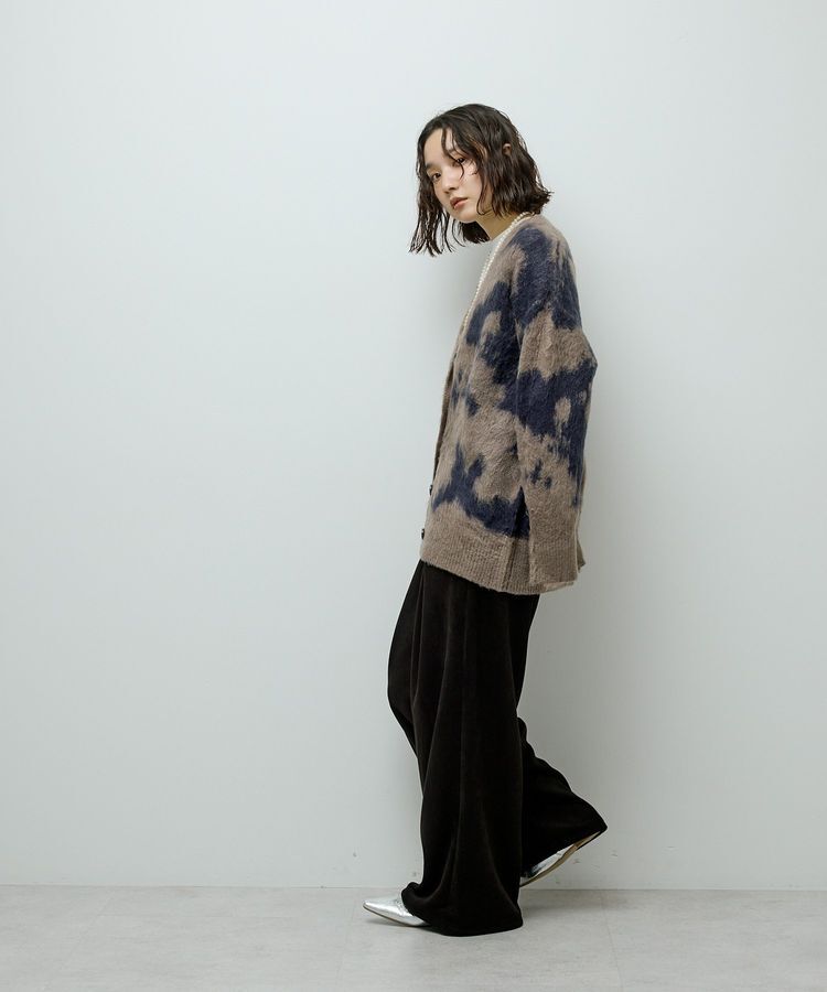 Green Parks「アニマル柄カーディガン」|カーディガン|