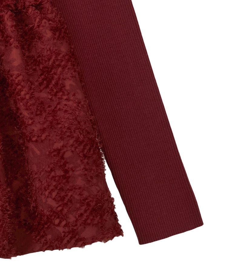 YECCA VECCA「バルーンヘムドッキングニット」|ニット・セーター|