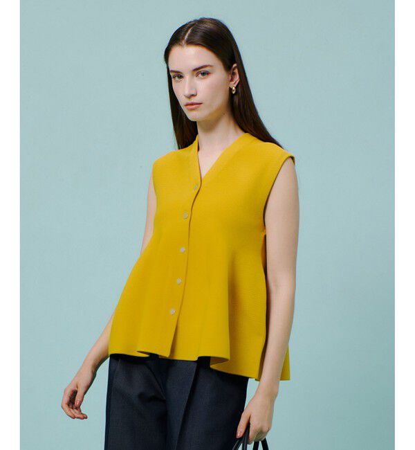 allureville「ペプラムジレ」|ニット・セーター|