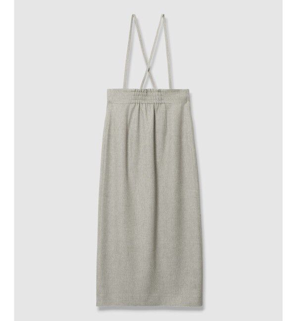 allureville「メランジピンヘッドサススカート」|タイト|