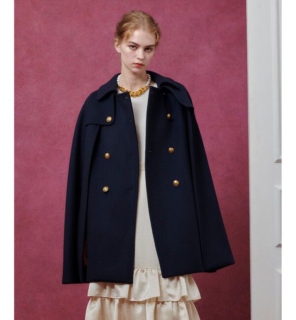 LOULOU WILLOUGHBY「【LOULOU WILLOUGHBY】シャルムビーバーケープコート」|その他|