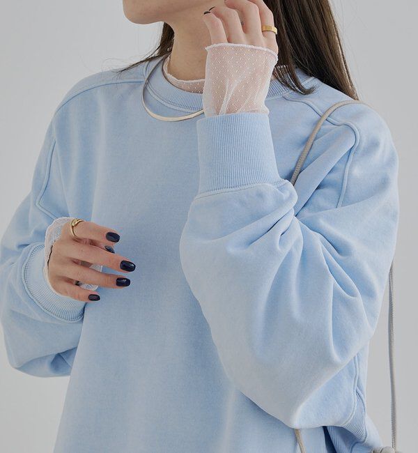  「【リバイバル】ドットチュールドッキングレイヤードカットソー」|Tシャツ・カットソー|