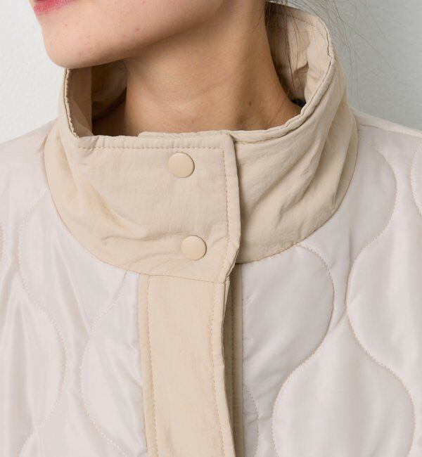  「【WEB限定】リバーシブルスタンドカラーパファージャケット」|テーラードジャケット|