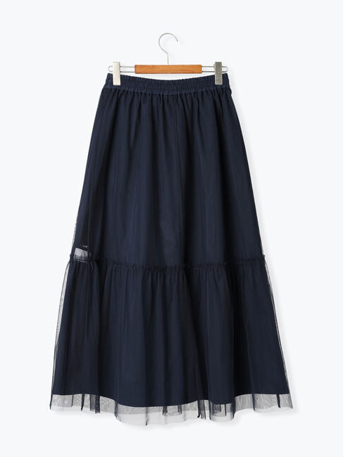 Lugnoncure「リバーシブルチュールスカート」|スカート|