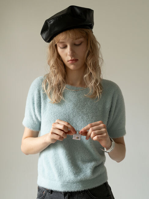 Te chichi「ライトフェザーニット《2025Autumn catalog item》」|ニット・セーター|