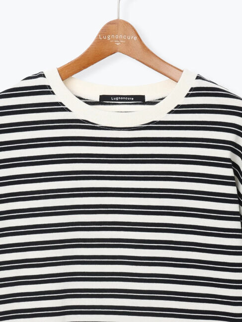 Lugnoncure「天竺マルチボーダー長袖カットソー」|その他|