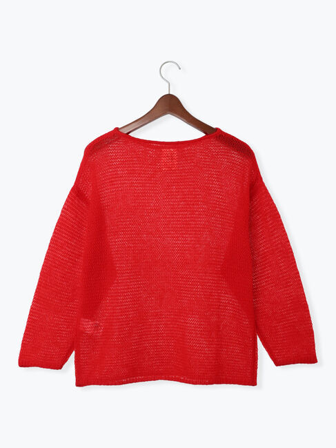 Te chichi「【R by Te chichi】シアールーズニット《2025winter catalog item》」|ニット・セーター|