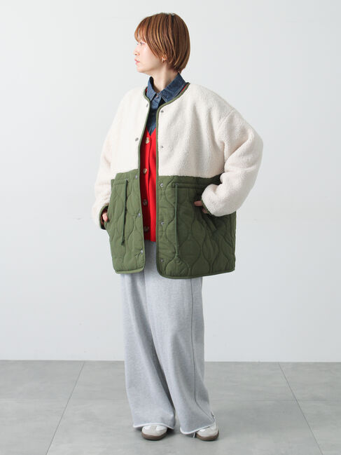 Lugnoncure「ボアキルト切替コート」|その他|