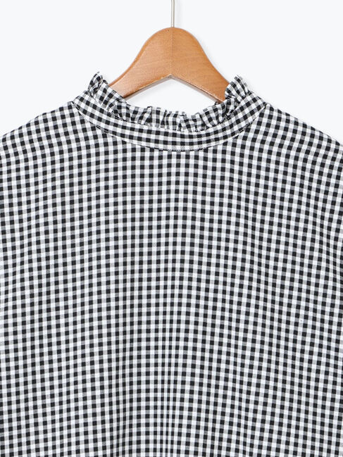 Lugnoncure「アソートスタンドフリルブラウス」|シャツ・ブラウス|